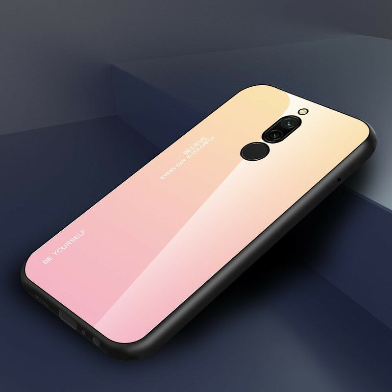 θηκη κινητου Xiaomi Redmi 8 Tempered Glass Be Yourself