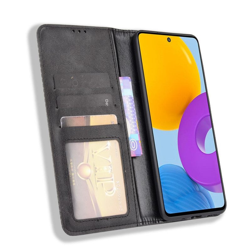 θηκη κινητου Samsung Galaxy M52 5G Θήκη Flip Μαλακό Συνθετικό Δέρμα