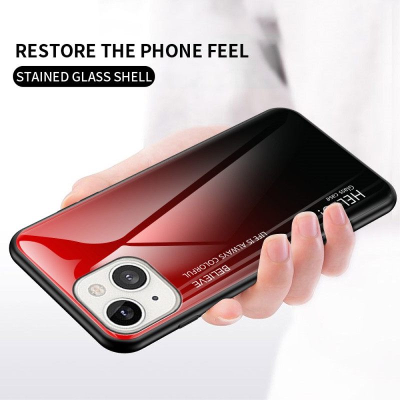 θηκη κινητου iPhone 14 Tempered Glass Γεια Σας