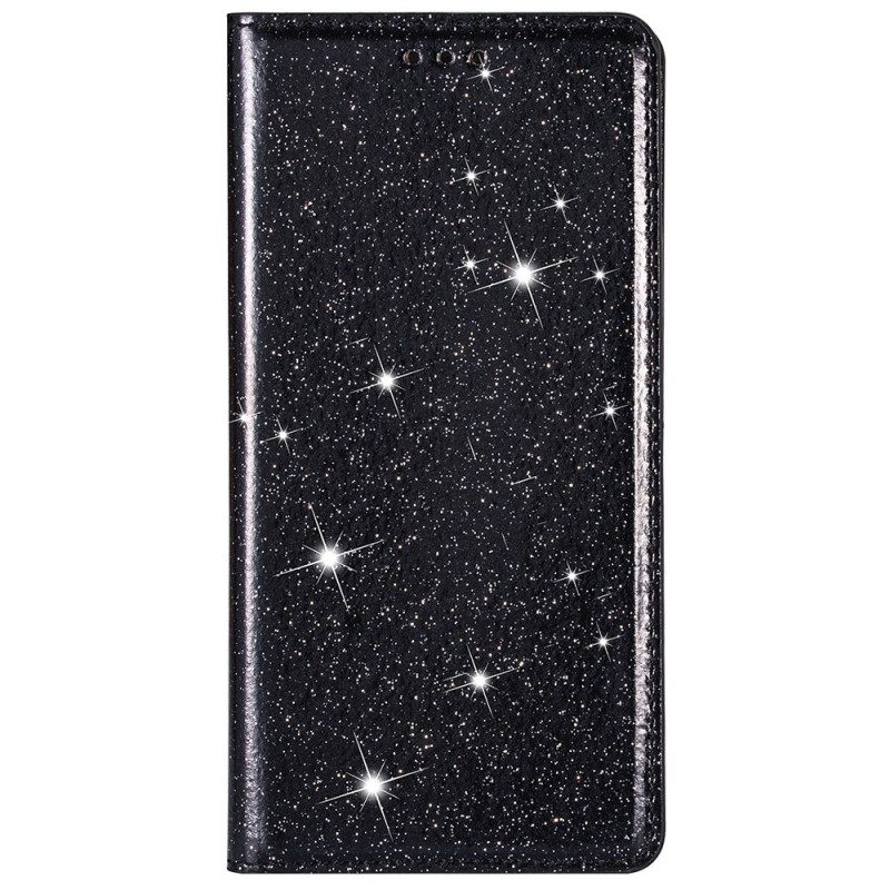 θηκη κινητου iPhone 14 Θήκη Flip Στυλ Glitter