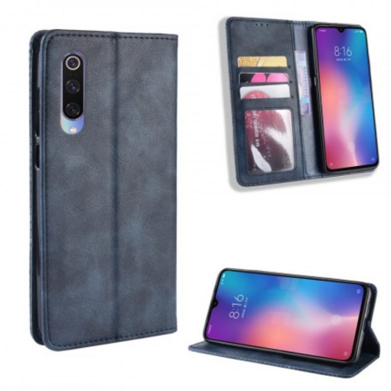 θηκη κινητου Xiaomi Mi 9 SE Θήκη Flip Ματ Δερμάτινο Εφέ