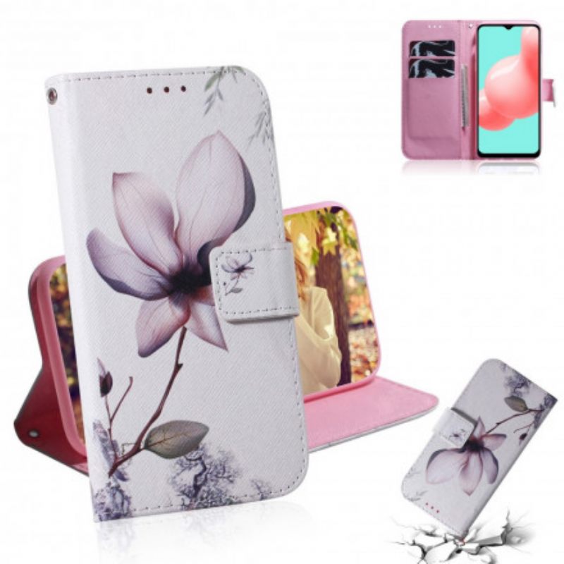 Κάλυμμα Samsung Galaxy A32 5G Dusty Pink Flower