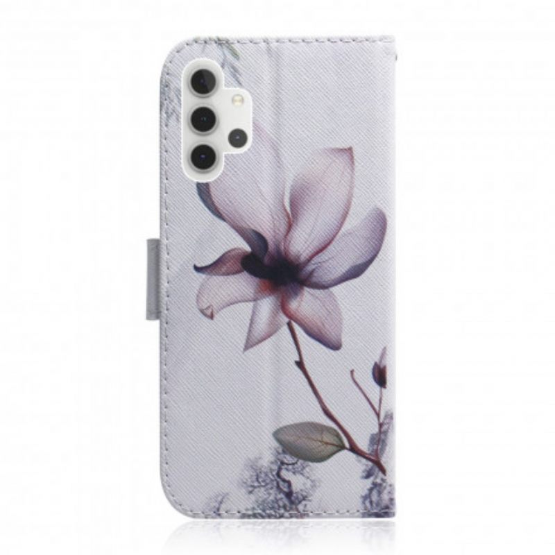 Κάλυμμα Samsung Galaxy A32 5G Dusty Pink Flower