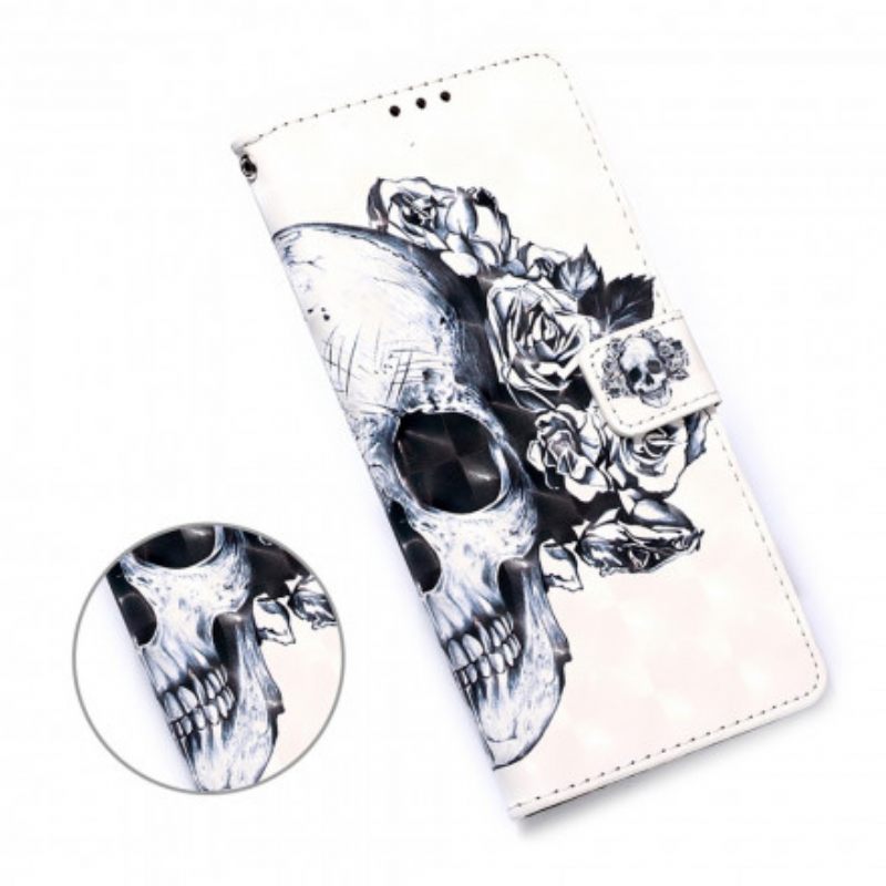 Κάλυμμα Samsung Galaxy A32 5G Floral Skull