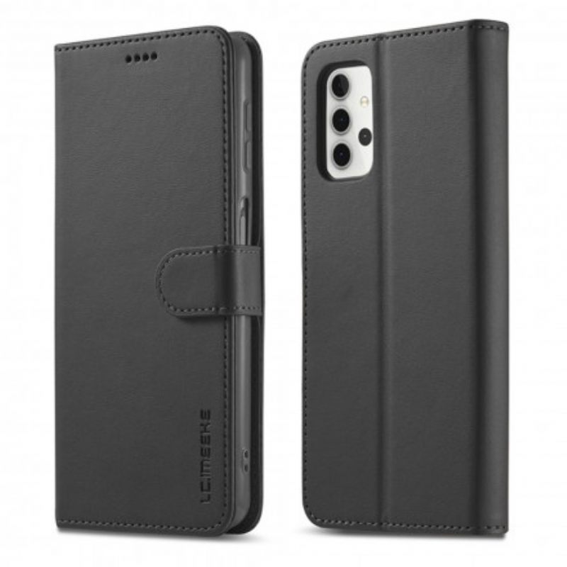 Κάλυμμα Samsung Galaxy A32 5G Lc.imeeke Leather Effect