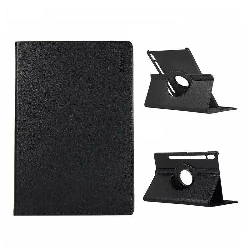 δερματινη θηκη Samsung Galaxy Tab S8 / Tab S7 Περιστρεφόμενο Faux Leather Enkay