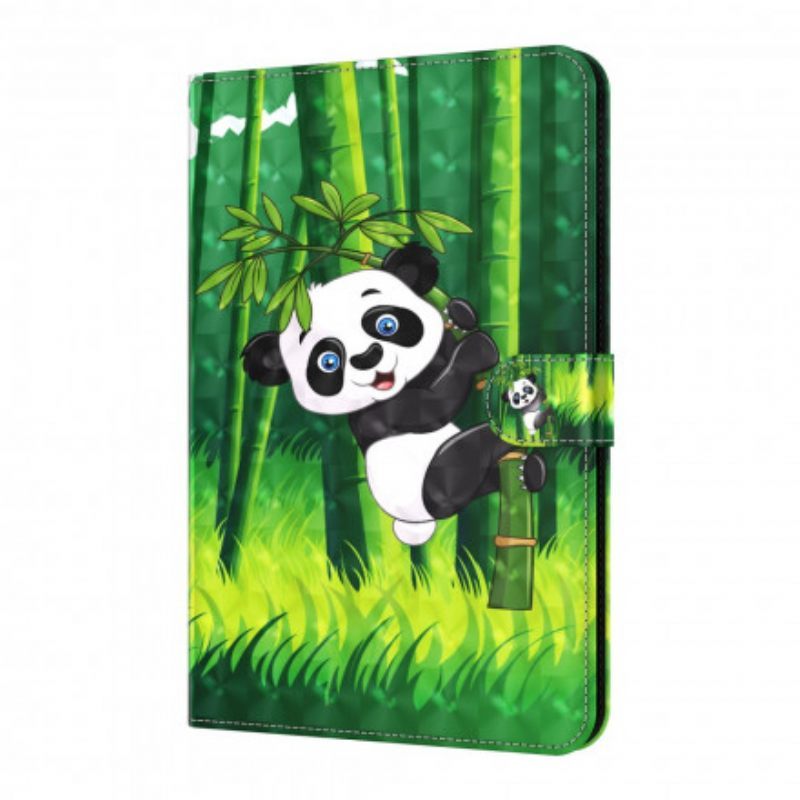 Κάλυμμα Samsung Galaxy Tab S8 / Tab S7 Faux Leather Panda