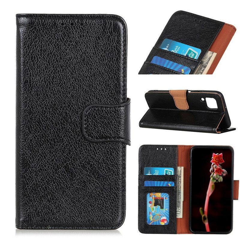 Κάλυμμα Samsung Galaxy M12 / A12 Split Nappa Leather