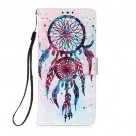 Θήκη Flip Samsung Galaxy M12 / A12 Red Dream Catcher