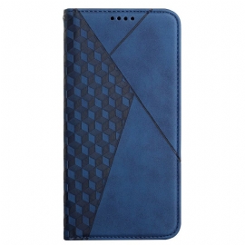 θηκη κινητου Samsung Galaxy M12 / A12 Θήκη Flip Εφέ Geo Leather