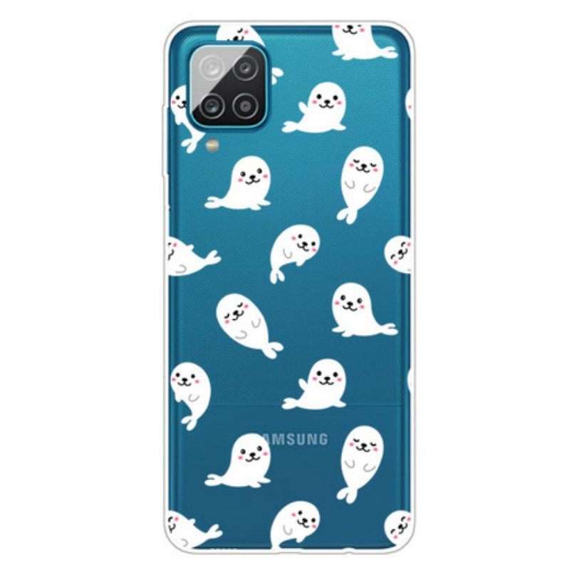 Θήκη Samsung Galaxy M12 / A12 Top Sea Lions