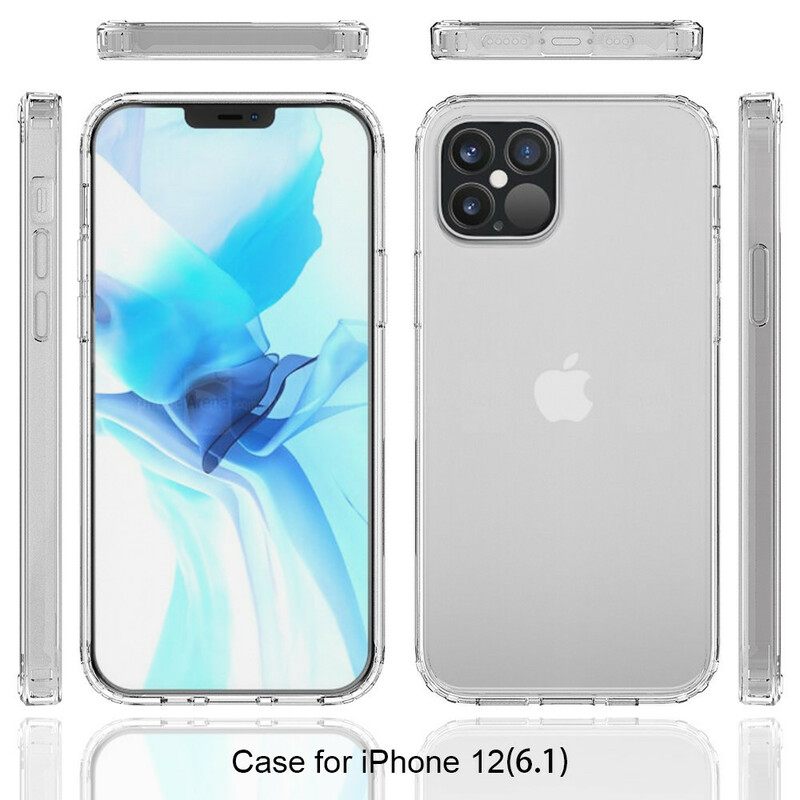 Θήκη iPhone 12 / 12 Pro Διαφανές Υβρίδιο