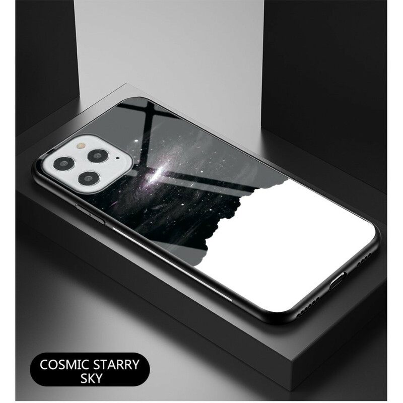 θηκη κινητου iPhone 12 / 12 Pro Starry Sky Tempered Glass