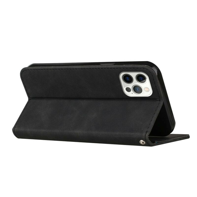 θηκη κινητου iPhone 12 / 12 Pro Θήκη Flip S-design Leather Style