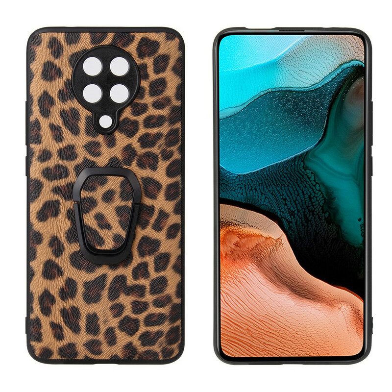 Θήκη Poco F2 Pro Leopard Skin Effect Ring-support