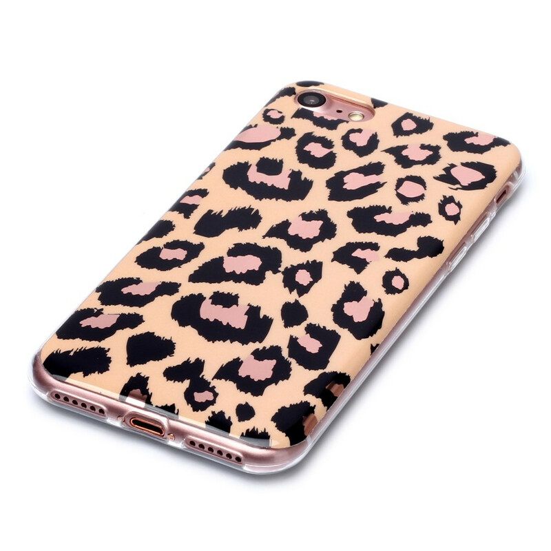 Θήκη iPhone SE 3 / SE 2 / 8 / 7 Μάρμαρο Leopard Style