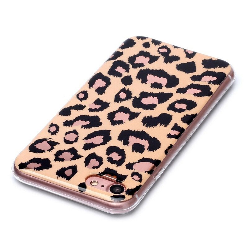 Θήκη iPhone SE 3 / SE 2 / 8 / 7 Μάρμαρο Leopard Style