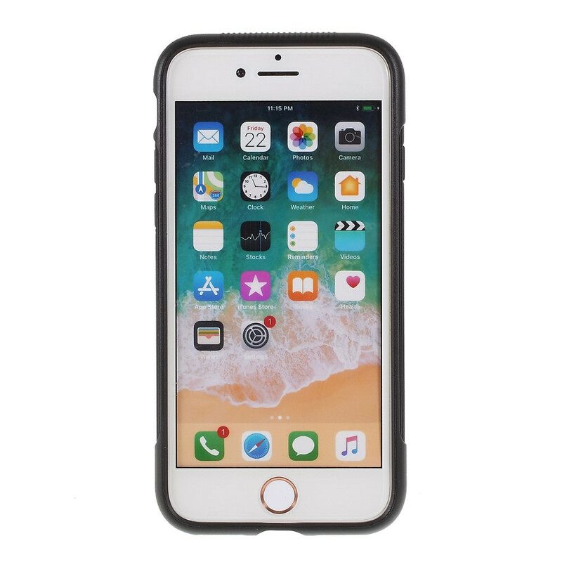 Θήκη iPhone SE 3 / SE 2 / 8 / 7 Ματ Υβριδικό Σχέδιο 3 Σε 1