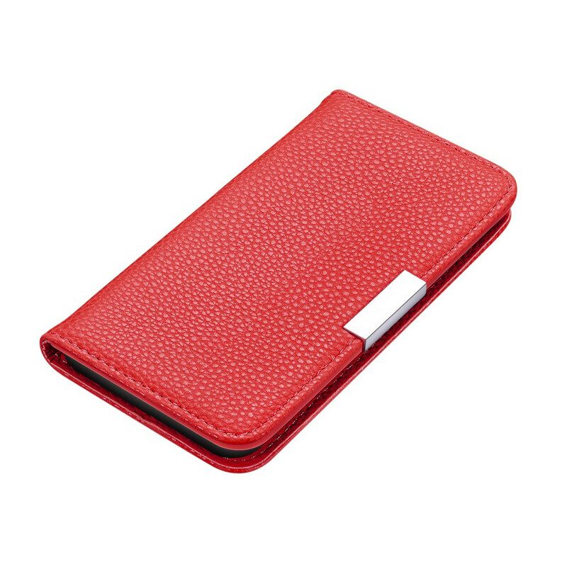 θηκη κινητου iPhone SE 3 / SE 2 / 8 / 7 Θήκη Flip Litchi Ultra Chic Faux Leather