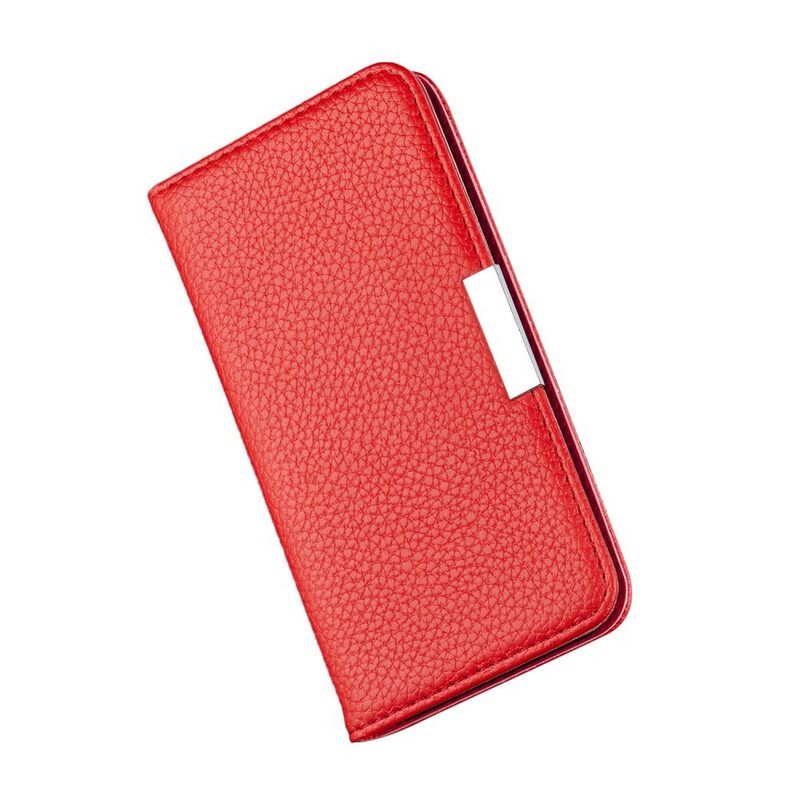 θηκη κινητου iPhone SE 3 / SE 2 / 8 / 7 Θήκη Flip Litchi Ultra Chic Faux Leather