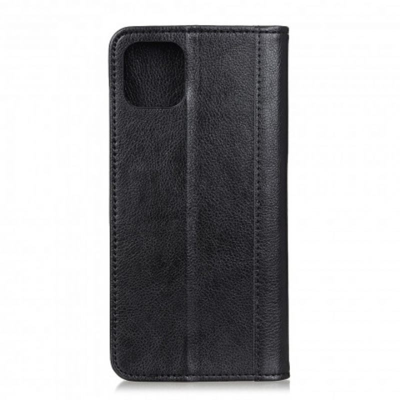 θηκη κινητου Xiaomi Mi 11 5G Θήκη Flip Έκδοση Litchi Split Leather