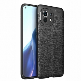 Θήκη Xiaomi Mi 11 5G Δερμάτινο Εφέ Litchi Διπλής Γραμμής