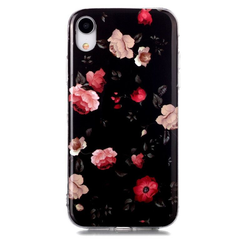 Θήκη iPhone XR Fluorescent Floral Series