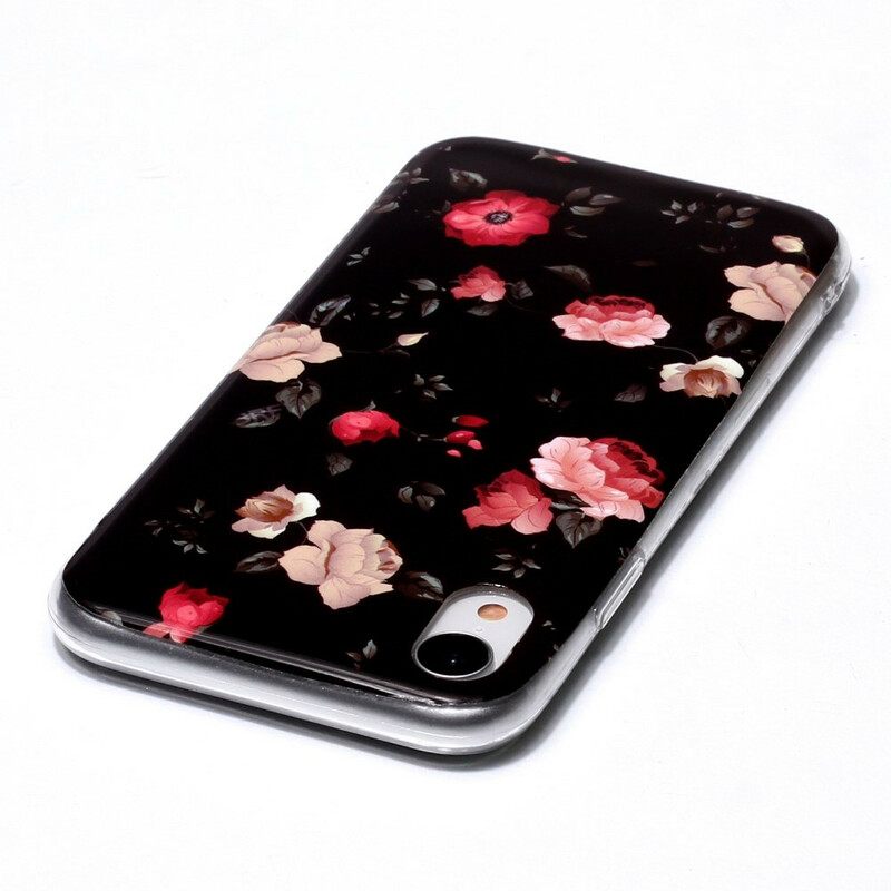 Θήκη iPhone XR Fluorescent Floral Series