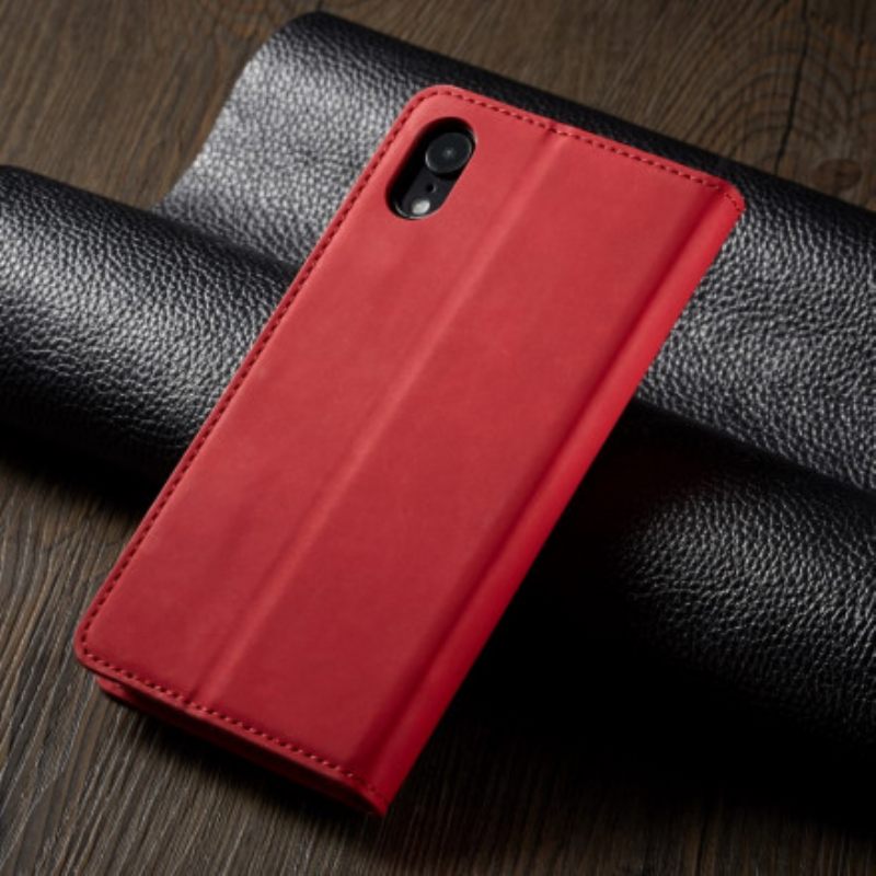 θηκη κινητου iPhone XR Θήκη Flip Δερμάτινο Εφέ Forwenw