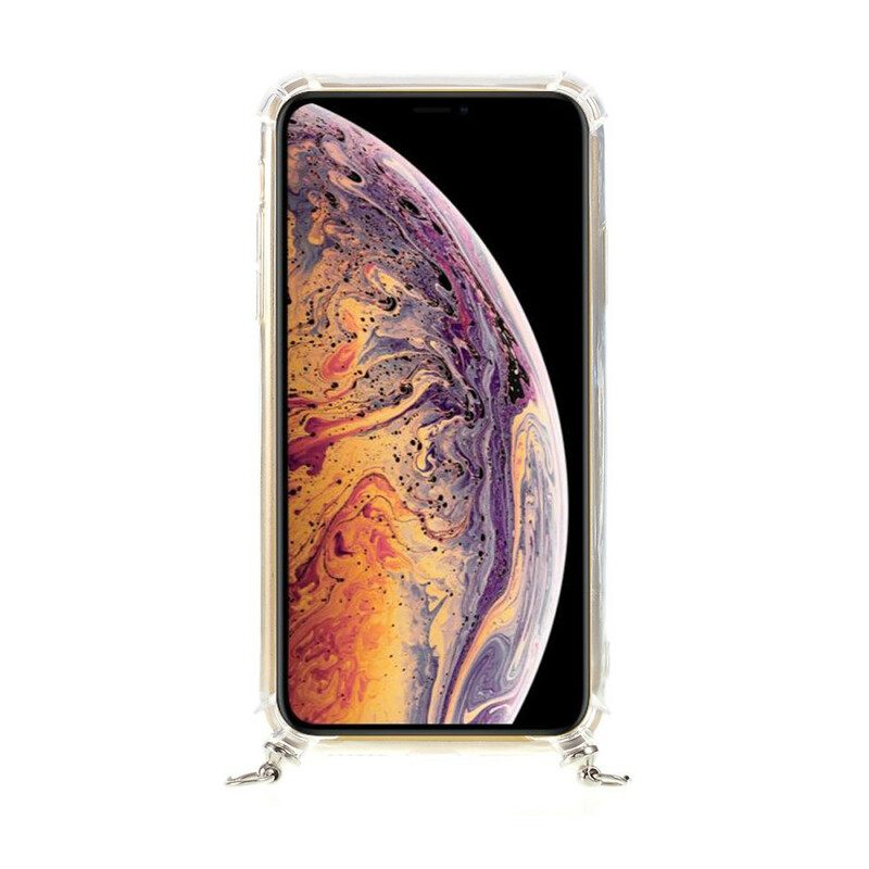 θηκη κινητου iPhone XR Υβρίδιο Με Έγχρωμο Κορδόνι