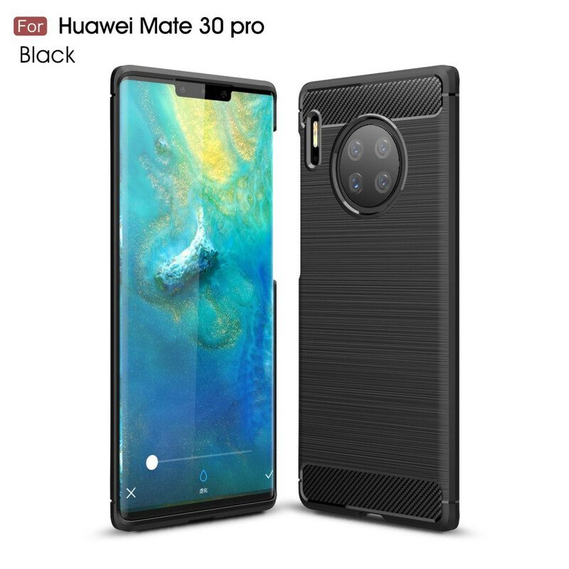 Θήκη Huawei Mate 30 Pro Βουρτσισμένη Ίνα Άνθρακα