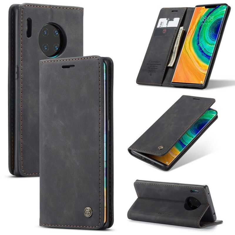 θηκη κινητου Huawei Mate 30 Pro Θήκη Flip Caseme Faux Leather