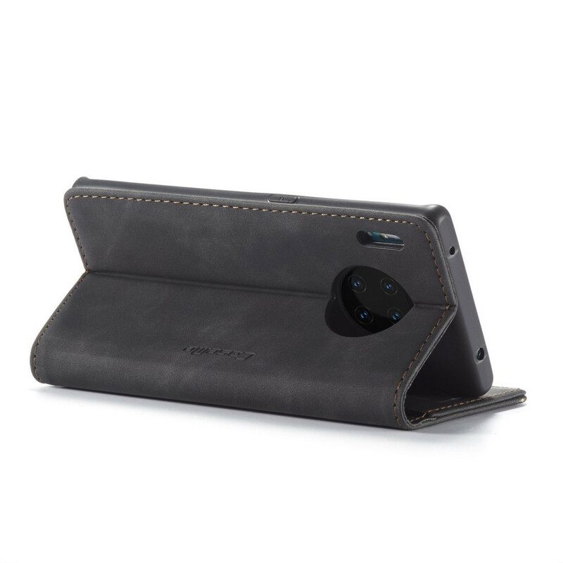 θηκη κινητου Huawei Mate 30 Pro Θήκη Flip Caseme Faux Leather