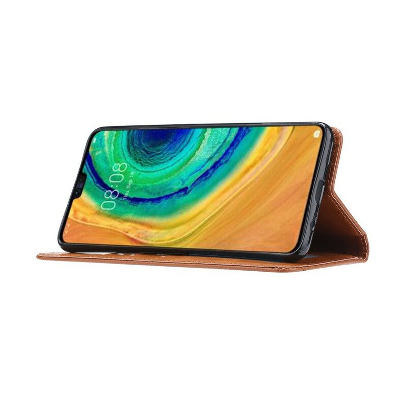 θηκη κινητου Huawei Mate 30 Pro Θήκη Flip Θήκη Κάρτας Από Συνθετικό Δέρμα