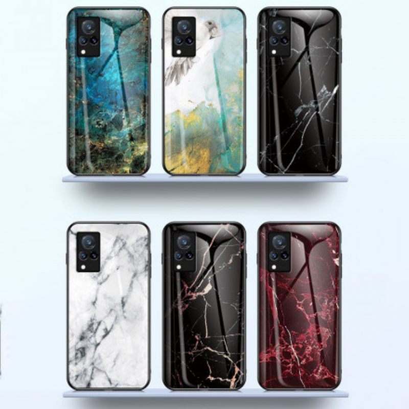 θηκη κινητου Vivo V21 5G Premium Colors Tempered Glass