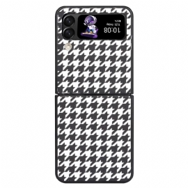 θηκη κινητου Samsung Galaxy Z Flip 4 Θήκη Flip Houndstooth