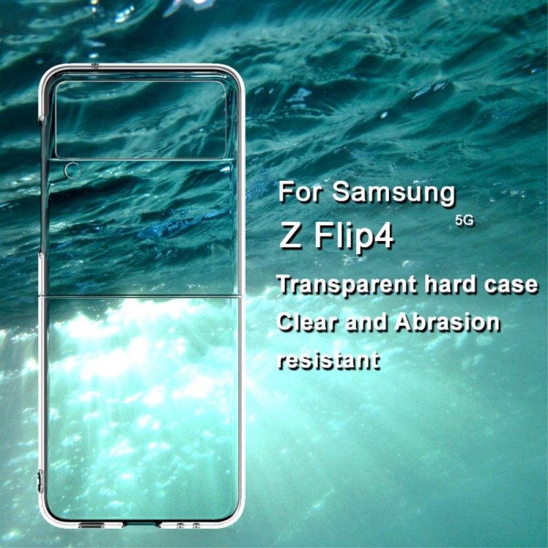 Θήκη Samsung Galaxy Z Flip 4 Θήκη Flip Ιμακ Διαφανές