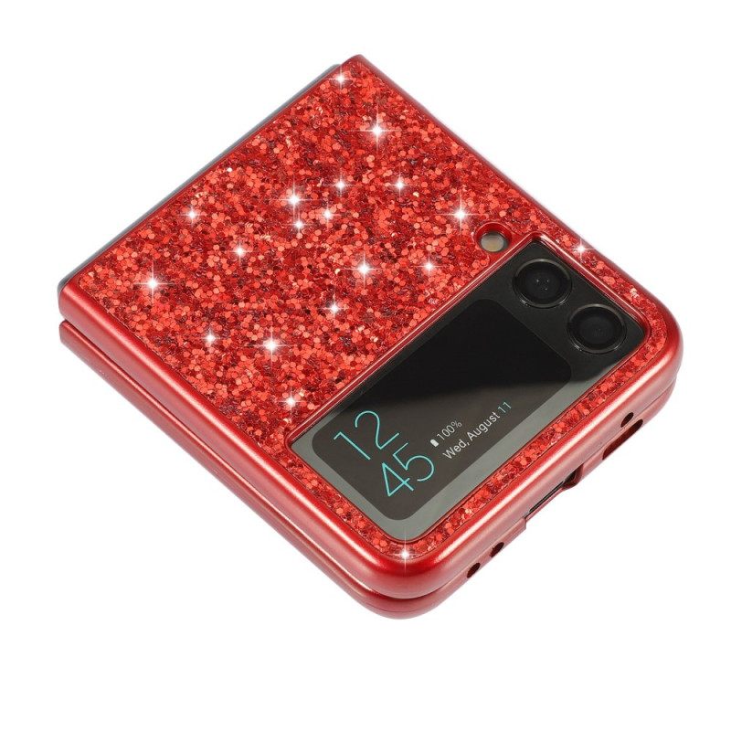 Θήκη Samsung Galaxy Z Flip 4 Θήκη Flip Premium Glitter