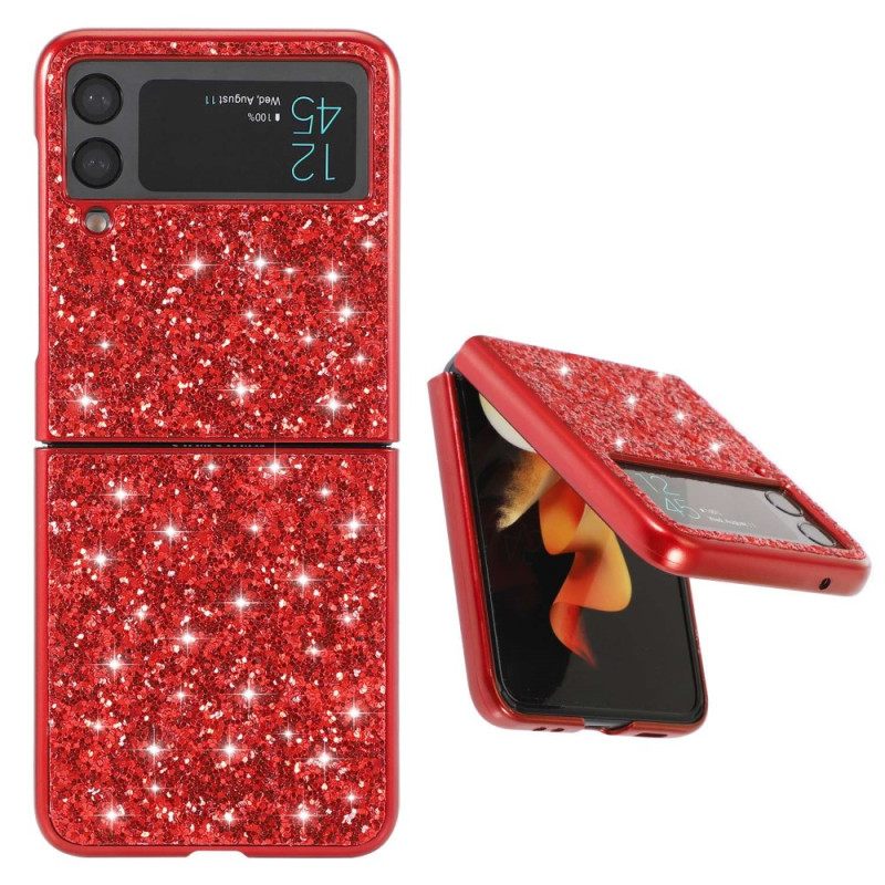 Θήκη Samsung Galaxy Z Flip 4 Θήκη Flip Premium Glitter