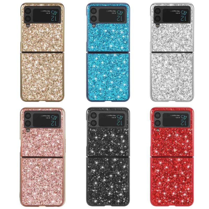 Θήκη Samsung Galaxy Z Flip 4 Θήκη Flip Premium Glitter