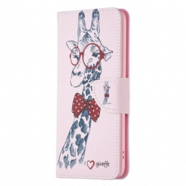 Δερματινη Θηκη iPhone 16 Pro Max Intello Giraffe