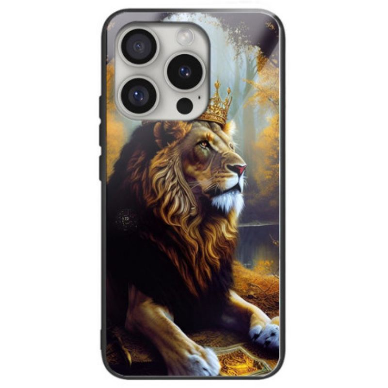 Κάλυμμα iPhone 16 Pro Max Lion King Tempered Glass