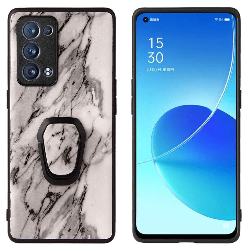 Θήκη Oppo Reno 6 Pro 5G Μοτίβο Και Δαχτυλίδι Μόδας Ζώων