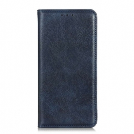 θηκη κινητου Xiaomi Redmi Note 10 5G Θήκη Flip Lychee Split Leather Texture