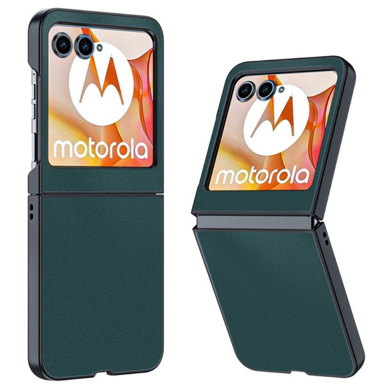 Κάλυμμα Motorola Razr 50 Εξαιρετικά Λεπτό Εφέ Δέρματος