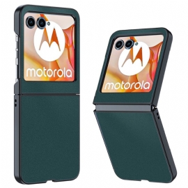 Κάλυμμα Motorola Razr 50 Εξαιρετικά Λεπτό Εφέ Δέρματος