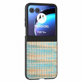 Κάλυμμα Motorola Razr 50 Καρό Υφή