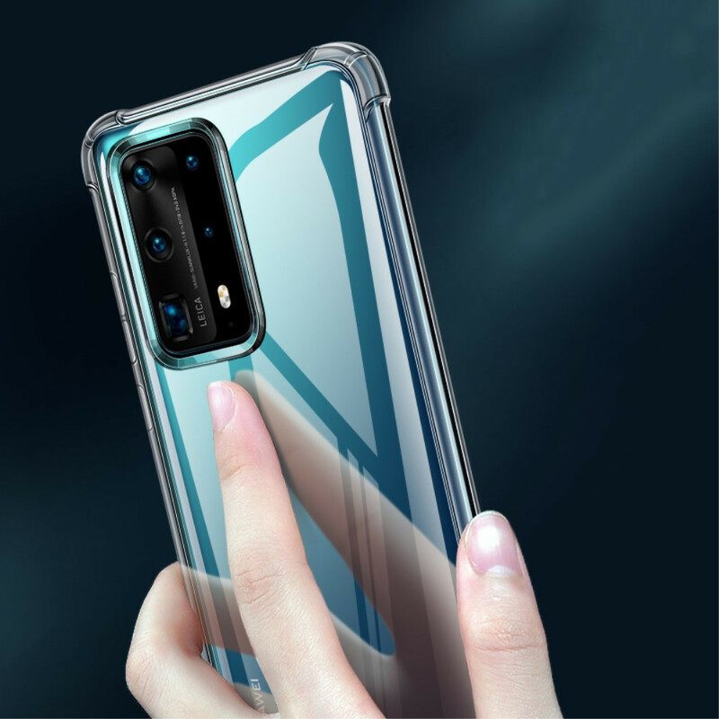 Θήκη Huawei P40 Pro Διαφανή Προστατευτικά Μαξιλάρια Leeu