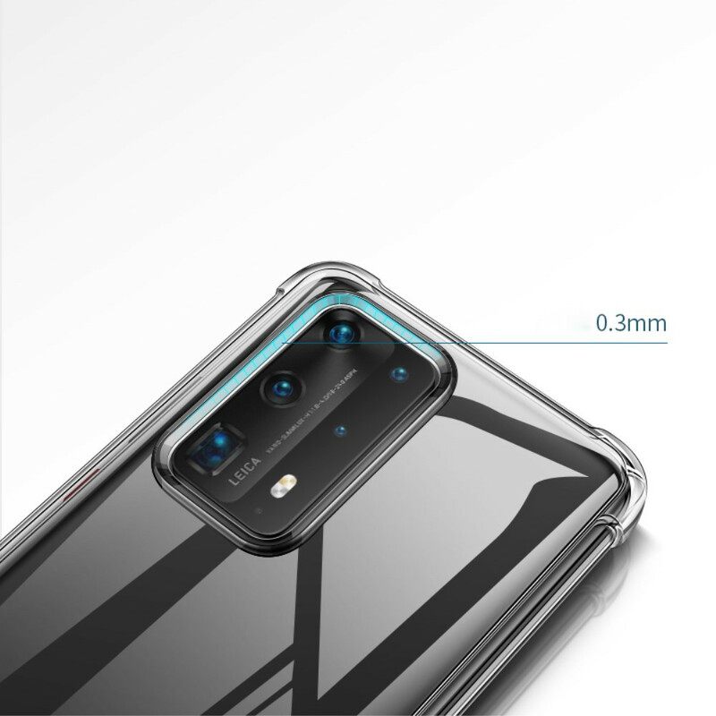 Θήκη Huawei P40 Pro Διαφανή Προστατευτικά Μαξιλάρια Leeu