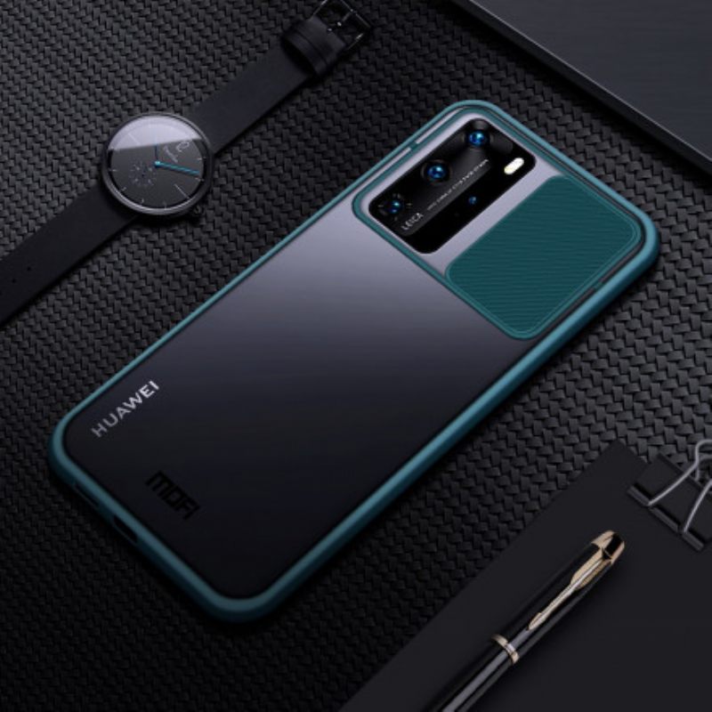 θηκη κινητου Huawei P40 Pro Έγχρωμες Άκρες Camshield Mofi